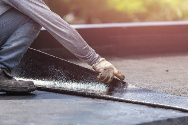 Professional Sump Pump Installation technician working in North Rose, NY